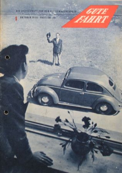 "Gute Fahrt" Volkswagen Magazine 1950 first edition (5869)